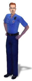 Sims 2 Cop