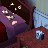 The Sims 2 Alarm Clock Bug