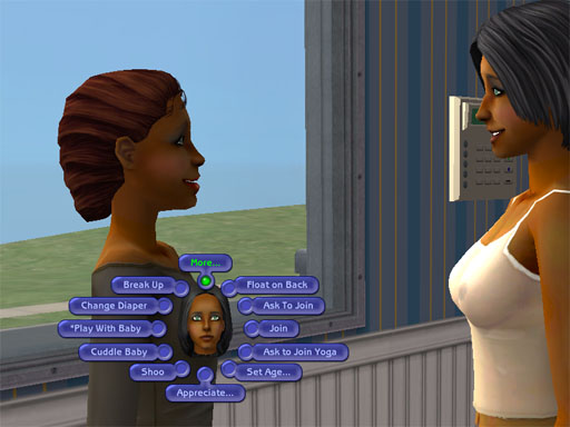 The Sims 2, allmenus cheat